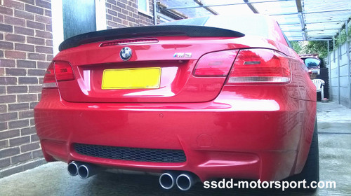 E93 Convertible Performance High Kick Carbon Boot Spoiler