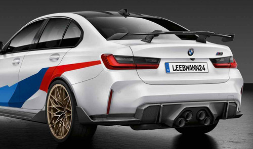 Genuine BMW G80 M3 G82 M4 M Performance Throughflow Carbon Rear Spoiler Wing