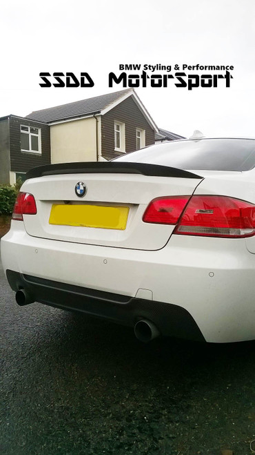 BMW 3 Series E90 E92 E93 Inc M3 Carbon Fibre Boot Spoiler GTS