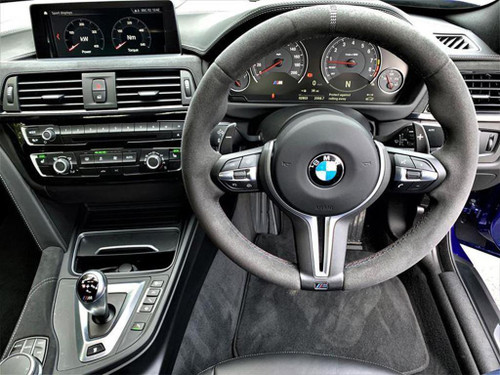 GENUINE BMW F80 M3 F82 M4 CS ALCANTARA STEERING WHEEL