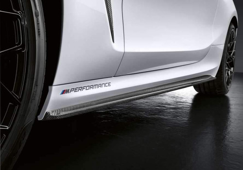 GENUINE BMW M PERFORMANCE F91, F92 M8, G14 G15 COUPE/CONVERTIBLE CARBON SIDE SKIRT EXTENSIONS
