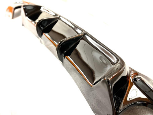 BMW E90 E91 MSport 335i 335d Gloss Black GT Rear Diffuser - SSDD ...