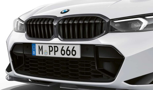 Genuine BMW 51719632873 M Performance Carbon Grille for G20 G21 LCI