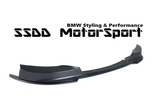 3 Piece Carbon Fibre Front Splitter for BMW F20 F21