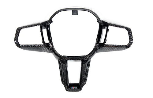 AUTOTECKNIC BMW G90 G99 M5 Carbon Fibre Steering Wheel Trim
