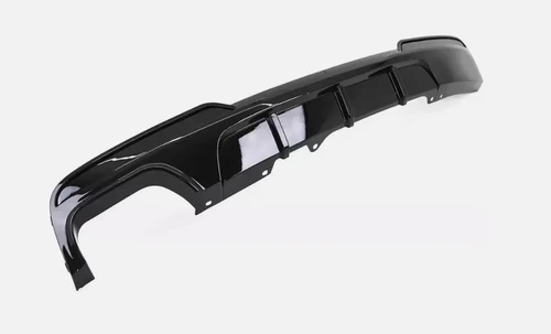 BMW F10 F11 Performance Look Rear Diffuser - Twin Exhaust Tips OO--