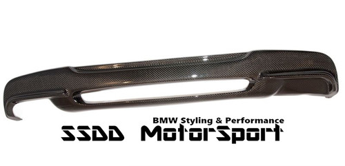 BMW E90 E91 Msport 3D style Carbon Fibre Rear Diffuser