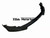 Gloss Black Performance Front Splitter for BMW F44 GranCoupe M Sport M235i