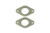 Turbosmart WG38 Weld Flanges - Stainless