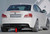RIEGER TUNING Gloss Black Diffuser for BMW E82 E88 1 Series Twin Exhaust LEFT