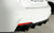RIEGER Tuning Gloss Black Diffuser for BMW F30 F31 335i 340i Dual Exhausts 
