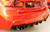 RIEGER Tuning Gloss Black Diffuser for BMW F30 F31 MSPORT Twin Exhausts 