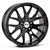 19" ZITO 935 CSL GTS ALLOYS IN GLOSS BLACK WITH POLISHED LIP, DEEPER CONCAVE 9.5" REARS