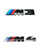 Genuine BMW Black M3 M4 Competition Pack Rear Badges - 51148068579 and 51148068580