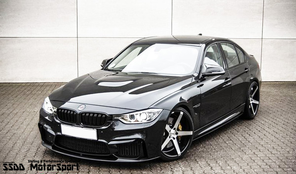 BMW F30 F31 M3 Look ABS Plastic Front Bumper Kit