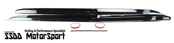 Gloss Black Performance Side Skirt Extensions BMW G20 G21 3 Series MSPORT Gloss Black Performance Side Skirt Extensions BMW G20 G21 3 Series MSPORT