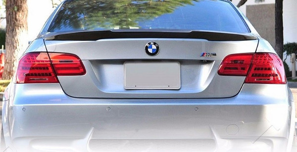 BMW E92 Coupe V Style Dry Carbon Fibre Boot Spoiler