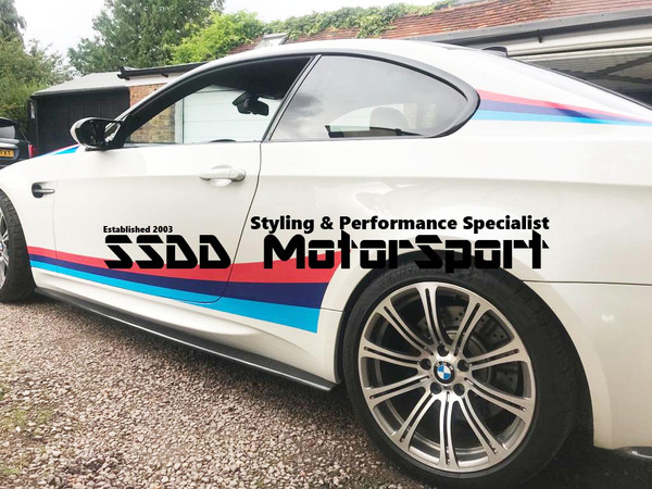 E92 E93 M3 GT Carbon Fibre Side Skirt Extensions Blades