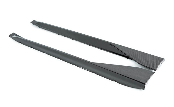 GENUINE BMW G82 G83 M4 M PERFORMANCE CARBON SIDE SKIRT ATTACHMENTS