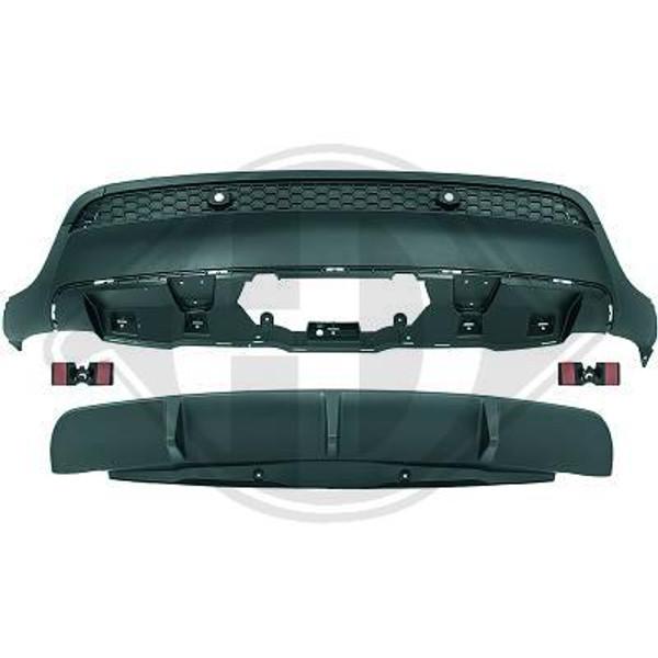 BMW E71 X6 Performance Rear Diffuser Kit for Standard SE Models