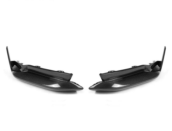 BMW G80 M3, G82 G83 M4 Dry Carbon Rear Bumper Side Splitters
