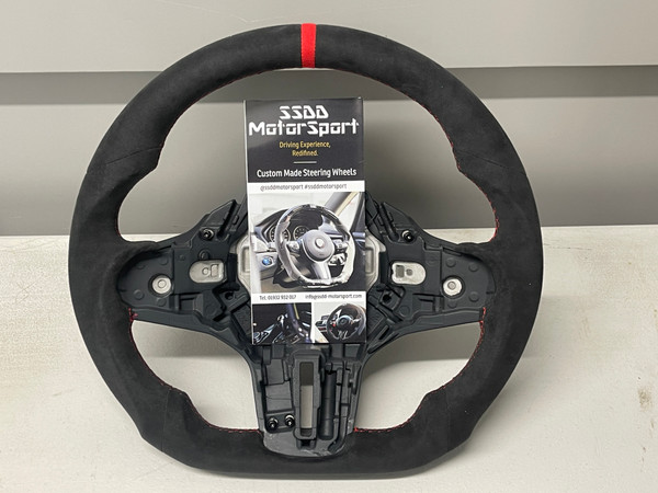 CS Style Alcantara Steering Wheel for BMW F40 G20 G22 G42 G8X M2 M3 M4 (G-03)