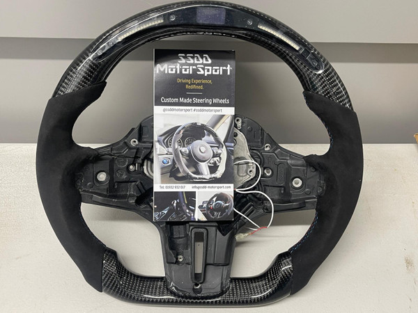 Carbon LED Alcantara Steering Wheel for BMW F40 G20 G22 G42 G8X M2 M3 M4
