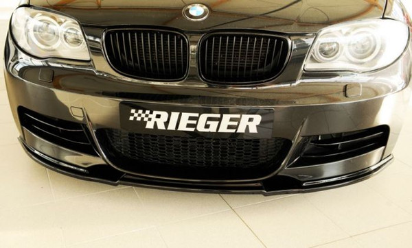 Rieger E82 E88 E81 E87 MSport Front Splitter