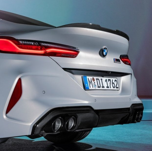 GENUINE BMW M PERFORMANCE F91 F92 F93 M8 CARBON REAR DIFFUSER - SSDD ...