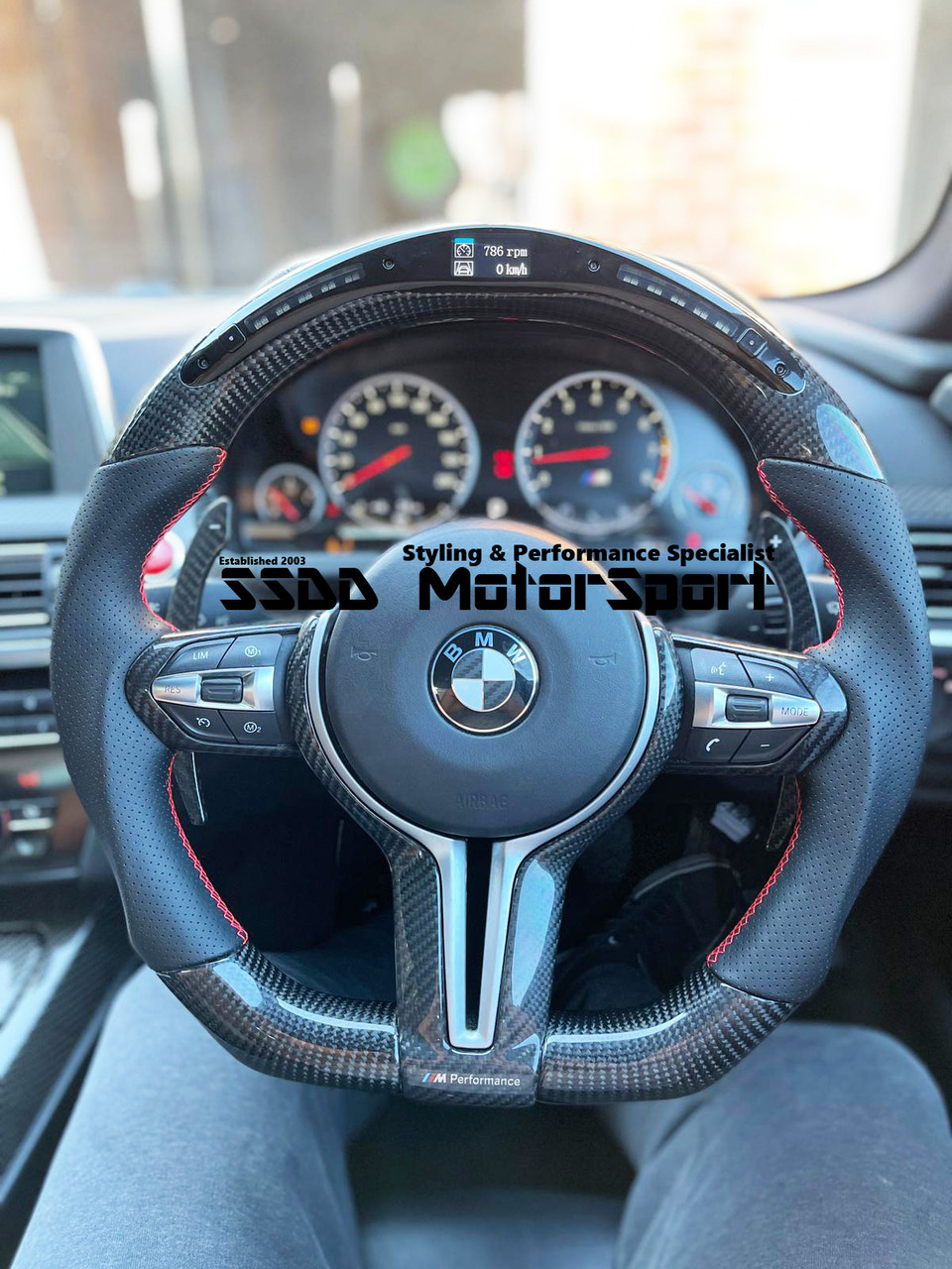 Custom BMW Steering Wheel