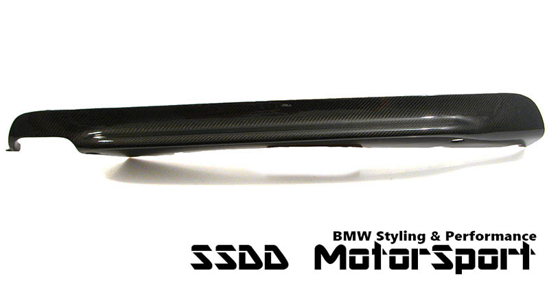 BMW E46 3 Series Msport Carbon Fibre Rear Diffuser