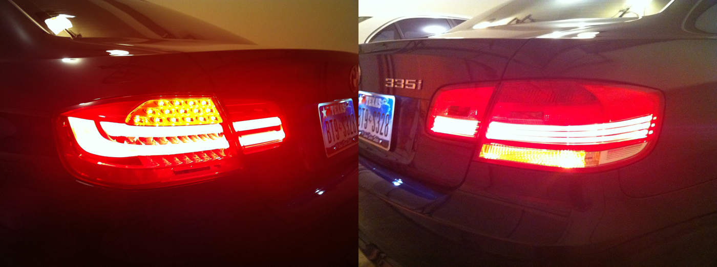 335i lci shop tail lights