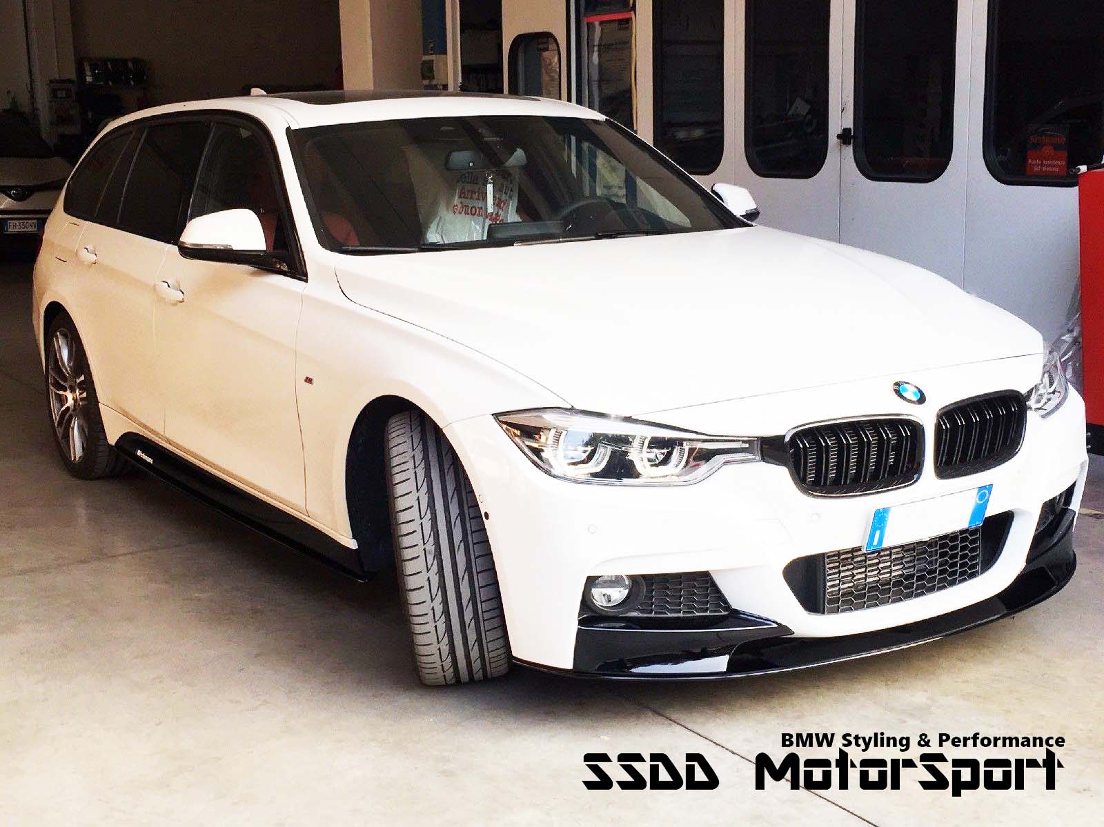 BMW F30 F31 Double Slat Gloss Black Grilles