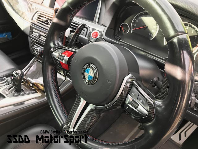 thumbnail interactive-video image 1 of Carbon Kings Red Push Button Set – M1 M2 & Start Engine – For BMW M2 M3 M4 M5 M6 X5M X6M F80 F82 F87 1 of 2