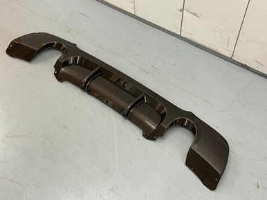BMW E92 E93 335i 335d Performance Style Carbon Fibre Look Rear Bumper ...