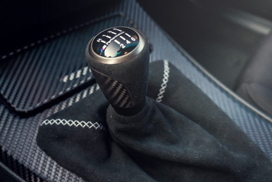 SalesAfter - The Online Shop - BMW M Performance F20 F21 F22 F23 Shift knob  carbon with alcantara gear bag