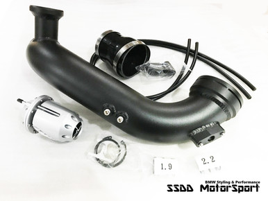RENNESSIS BMW N54 135i 335i 1M 535i Chargepipe with BOV Kit