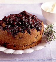 Blueberry Upside Down Cake