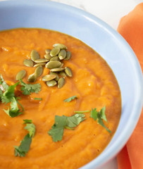 Healthy Thai Spiced Pumpkin Soup