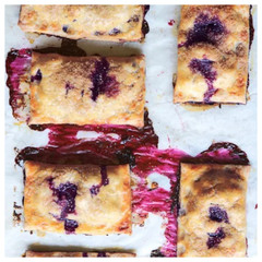 Maine Blueberry Pastry Squares