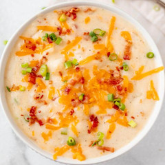 Easy Crock Pot Potato Soup