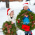 Large Original Fresh Christmas Wreaths For Sale made in Maine. Red Bow, Acorns Pine Cones, Reindeer Moss. Also showing the Country Plaid wreath Large Original Fresh Christmas Wreaths For Sale made in Maine. Red Bow, Acorns Pine Cones, Reindeer Moss. Also showing the Country Plaid wreath