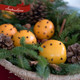 DIY Holiday Decor Made with Big Box of Greens
A festive holiday mantel decorated with fresh greenery and pine cones from the Big Box of Greens. This versatile box allows you to get creative with your Christmas decor.

 Idea of how to use Box of Greens for an aromatic Christmas decoration. Just add oranges, cloves, and cinnamon sticks.