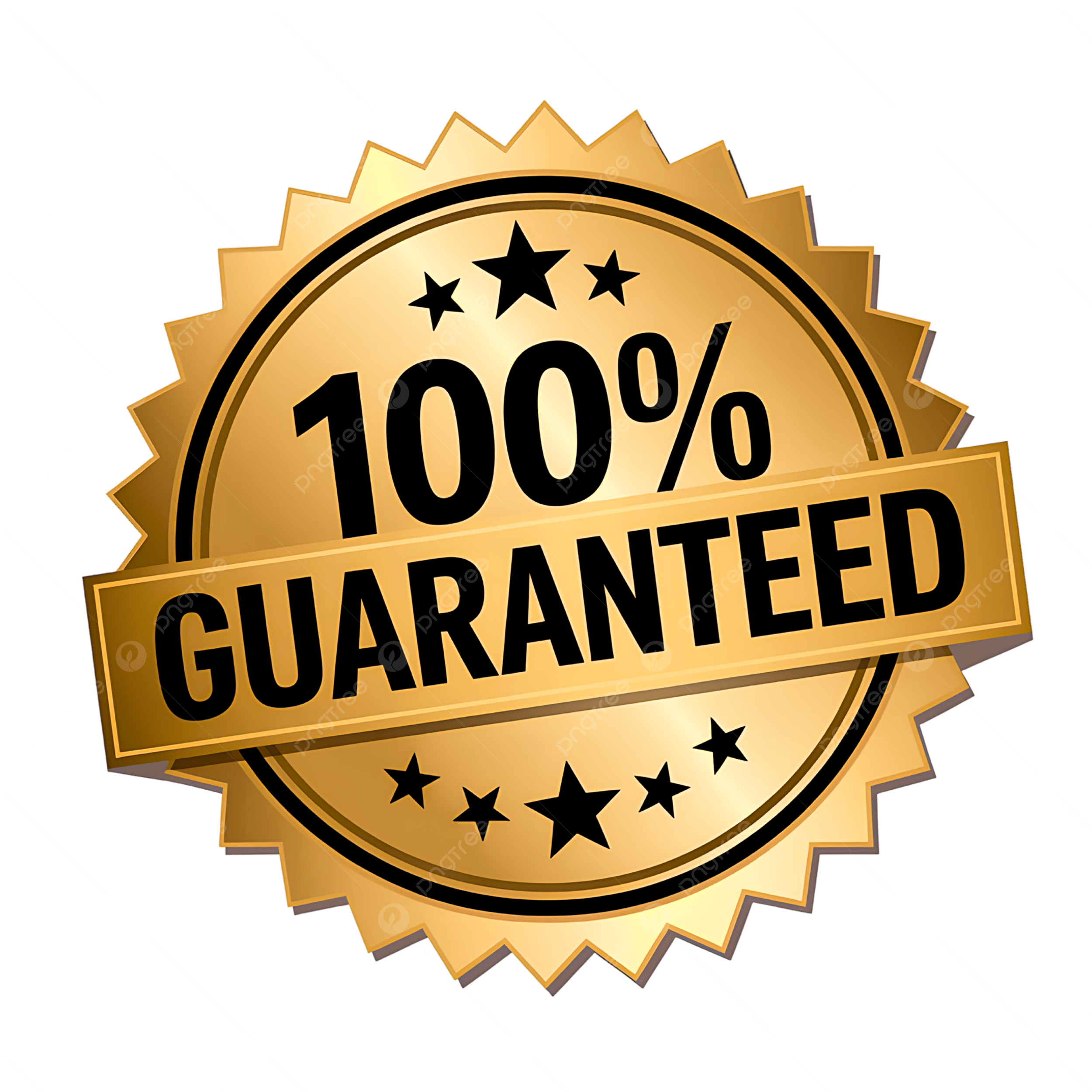 100% Satisfaction Guaranteed