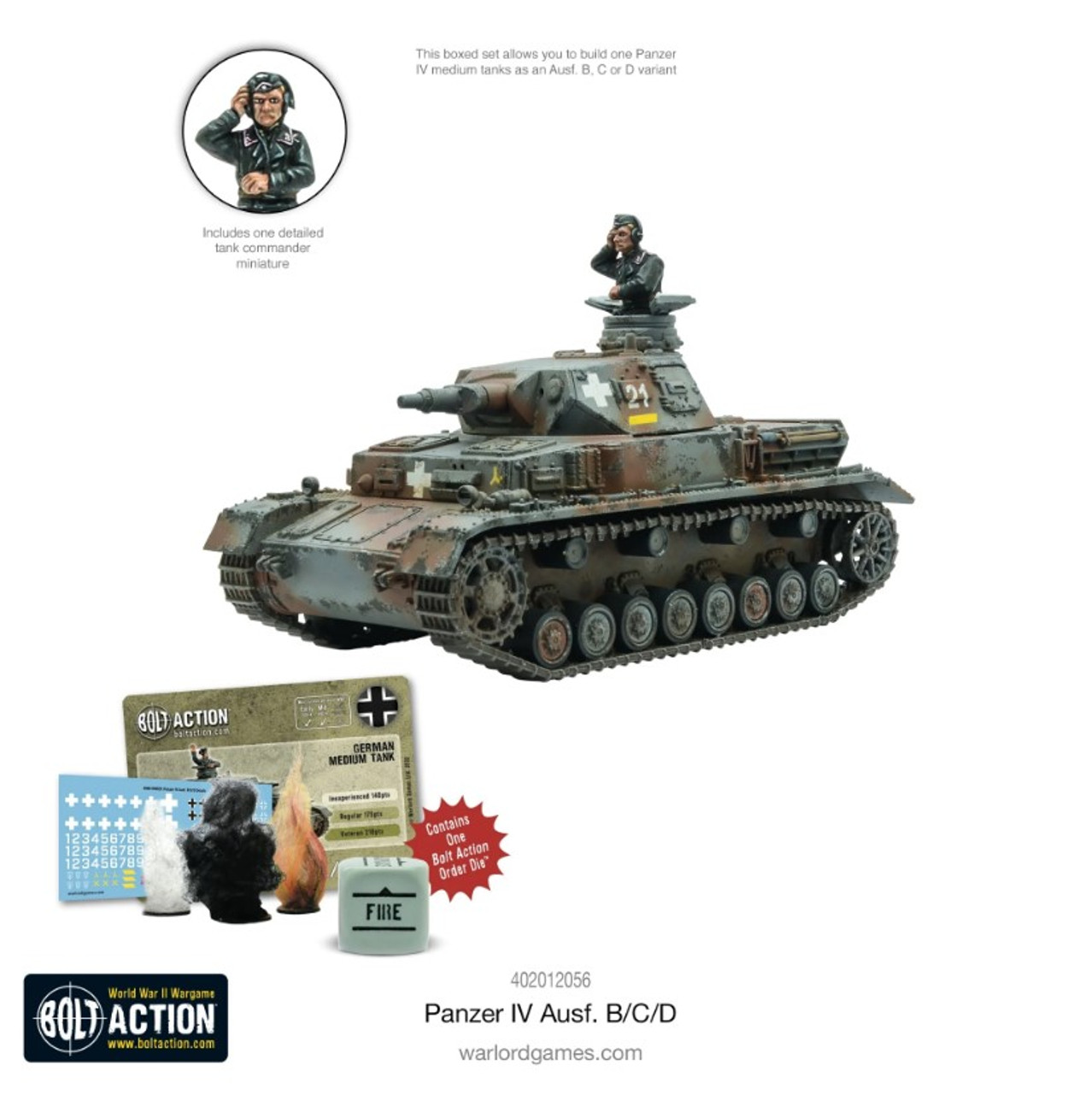 Bolt Action: Panzer IV Ausf. B/C/D