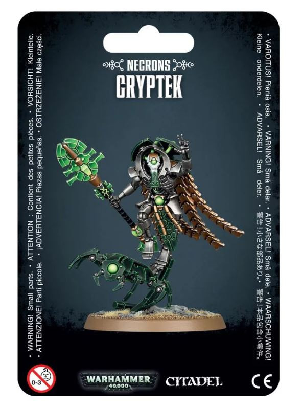 Necron Cryptek with Scarab / Technomancer NIB