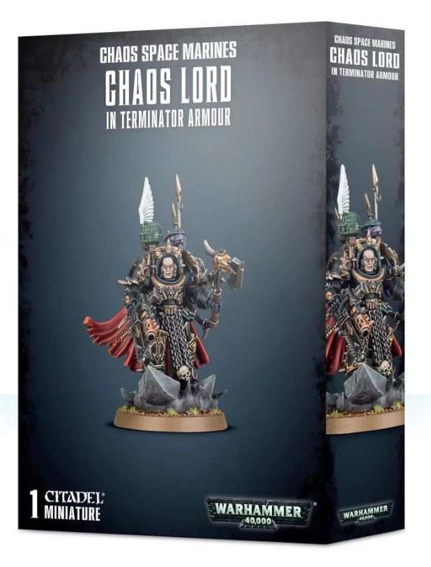 1 x Chaos Space Marines Terminator Lord / Sorcerer Lord in