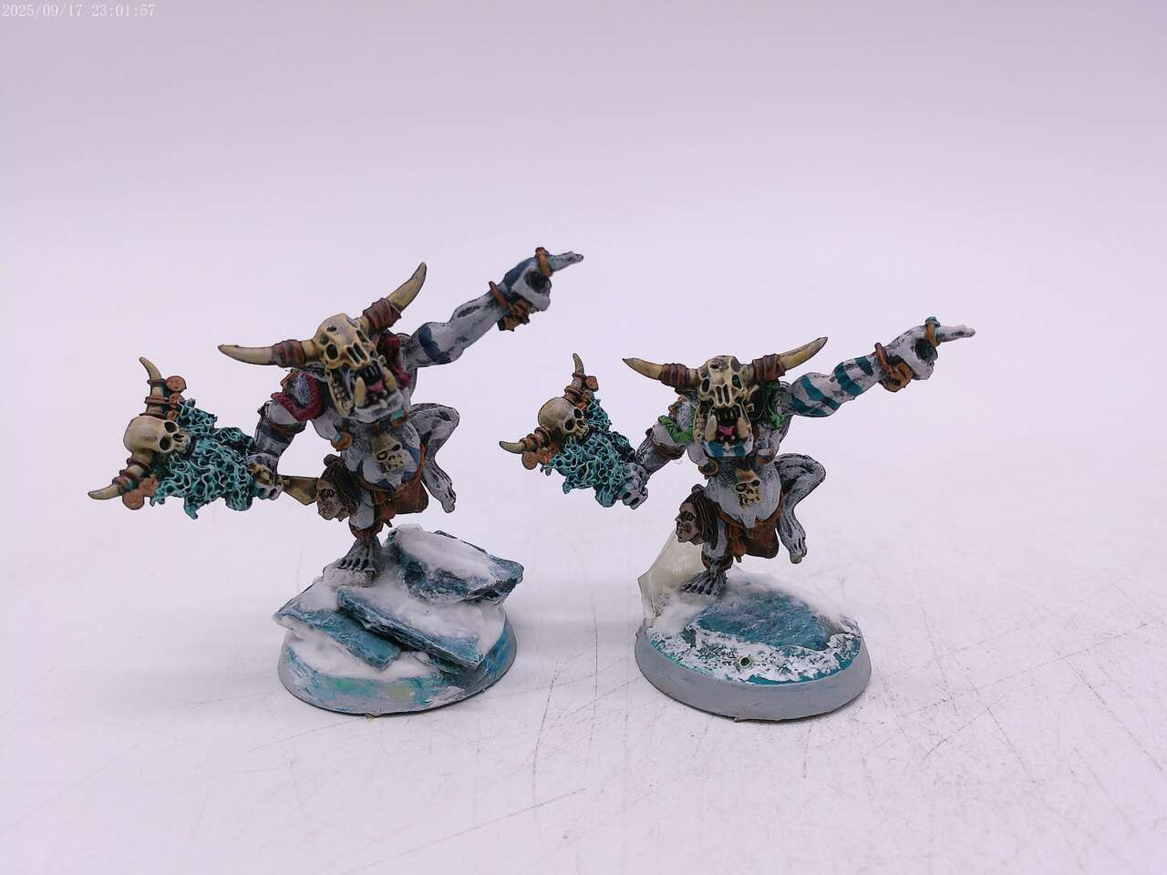 Painted Bonesplitterz Army (Icebone) with Rogue Idol!