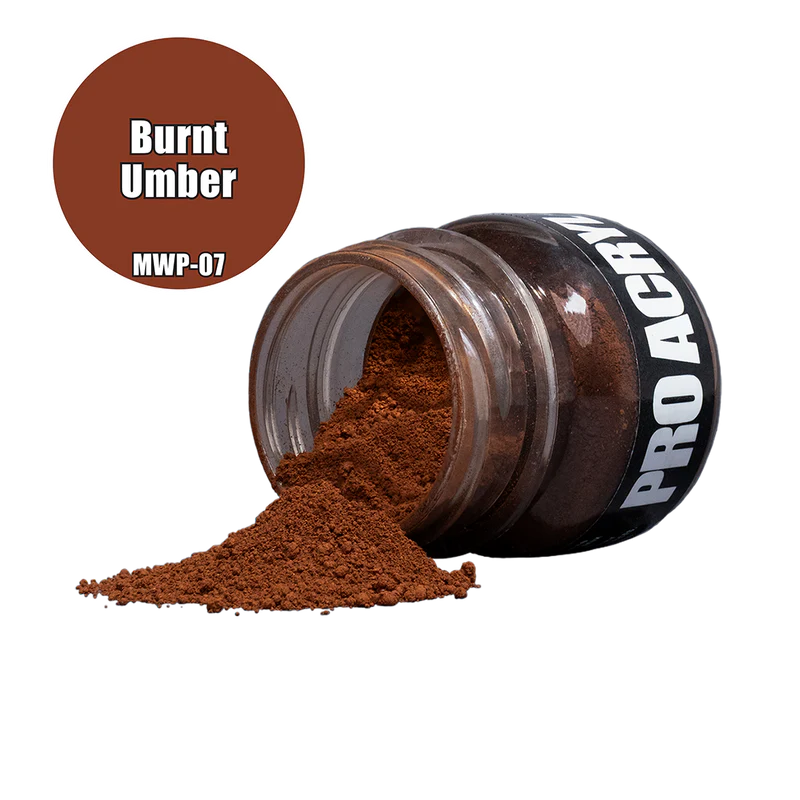 Umber Piments Pro Acryl: Weathering Pigments - Burnt Umber
