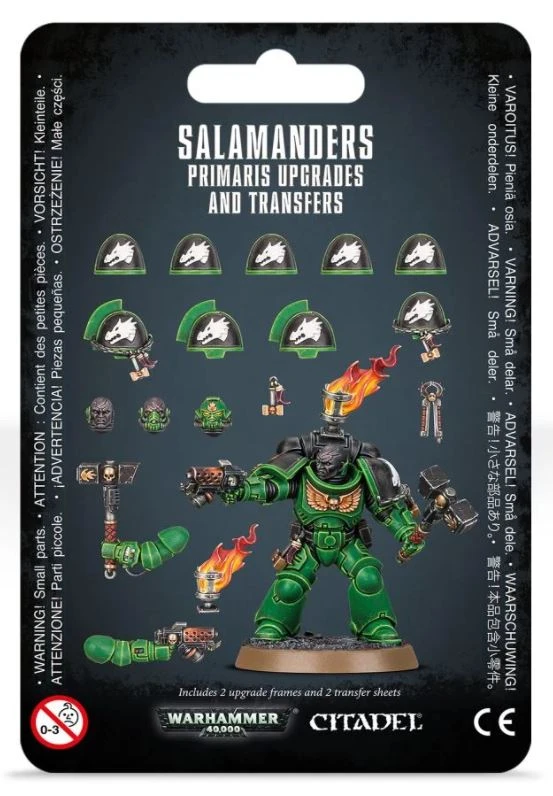 Salamanders Primaris Upgrades and Transfers